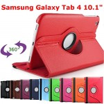 King Cameleon ROUGE pour Apple IPAD 2/3/4 - HOUSSE Pochette Multi Angle ROTATIF 360 - Nombreuses couleurs disponibles - Coque Etui SMART COVER en PU CUIR, rotation à 360°, Stand, magnétique / aimanté pour la mise en veille - 1 FILM DE PROTECTION D'ECRAN et 1 STYLET OFFERTS !!!